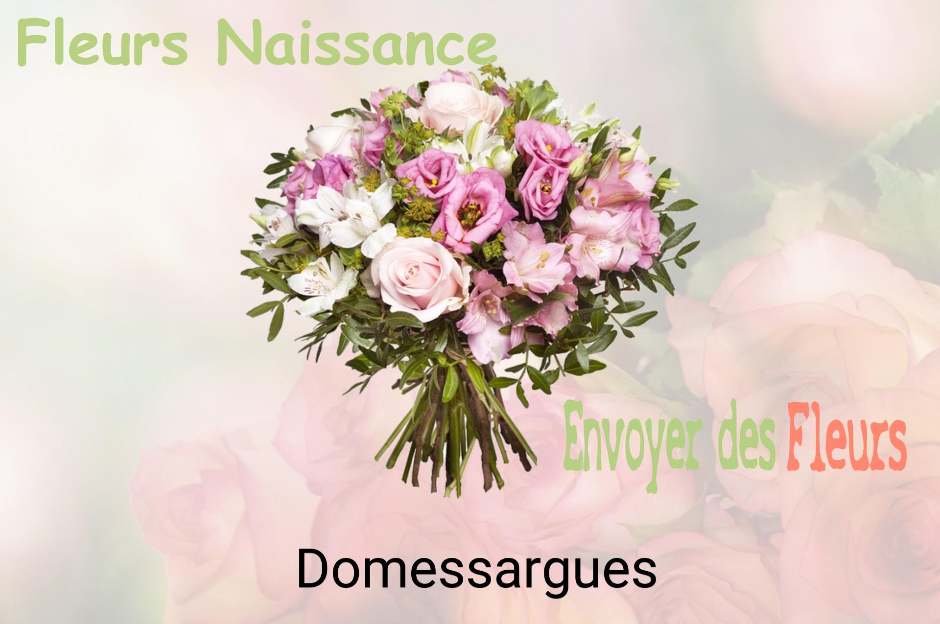 Bouquet de fleurs de naissance livré à Domessargues